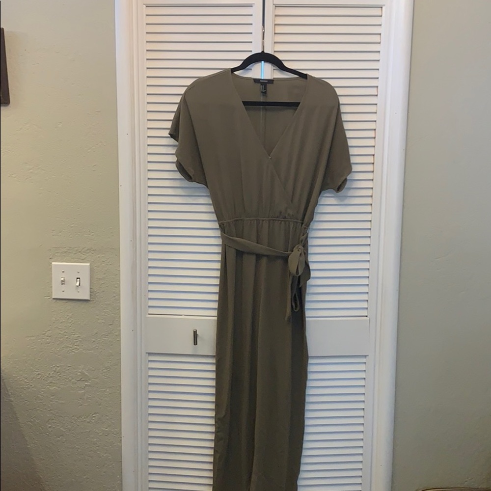 Olive Green Jumpsuit